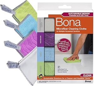 Bona Microfiber Cleaning Cloths Multipack