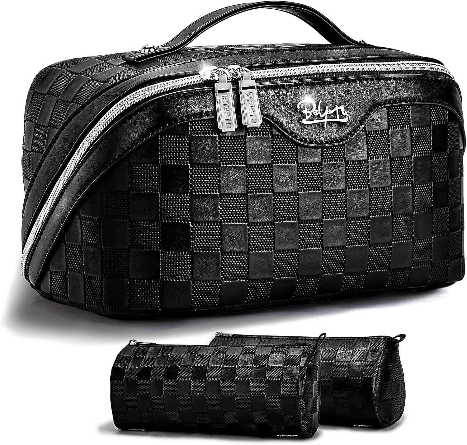 BOYATU Travel Makeup Bag 3-Piece Set