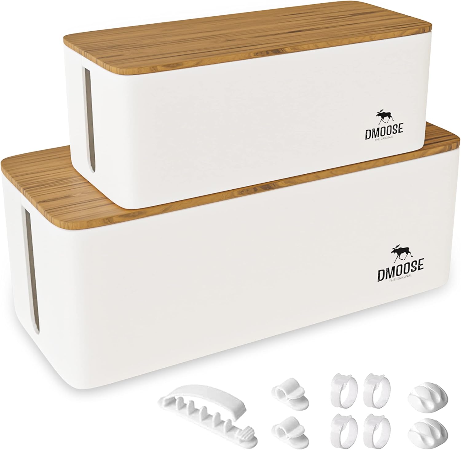 DMoose Cable Management Box 2-Pack