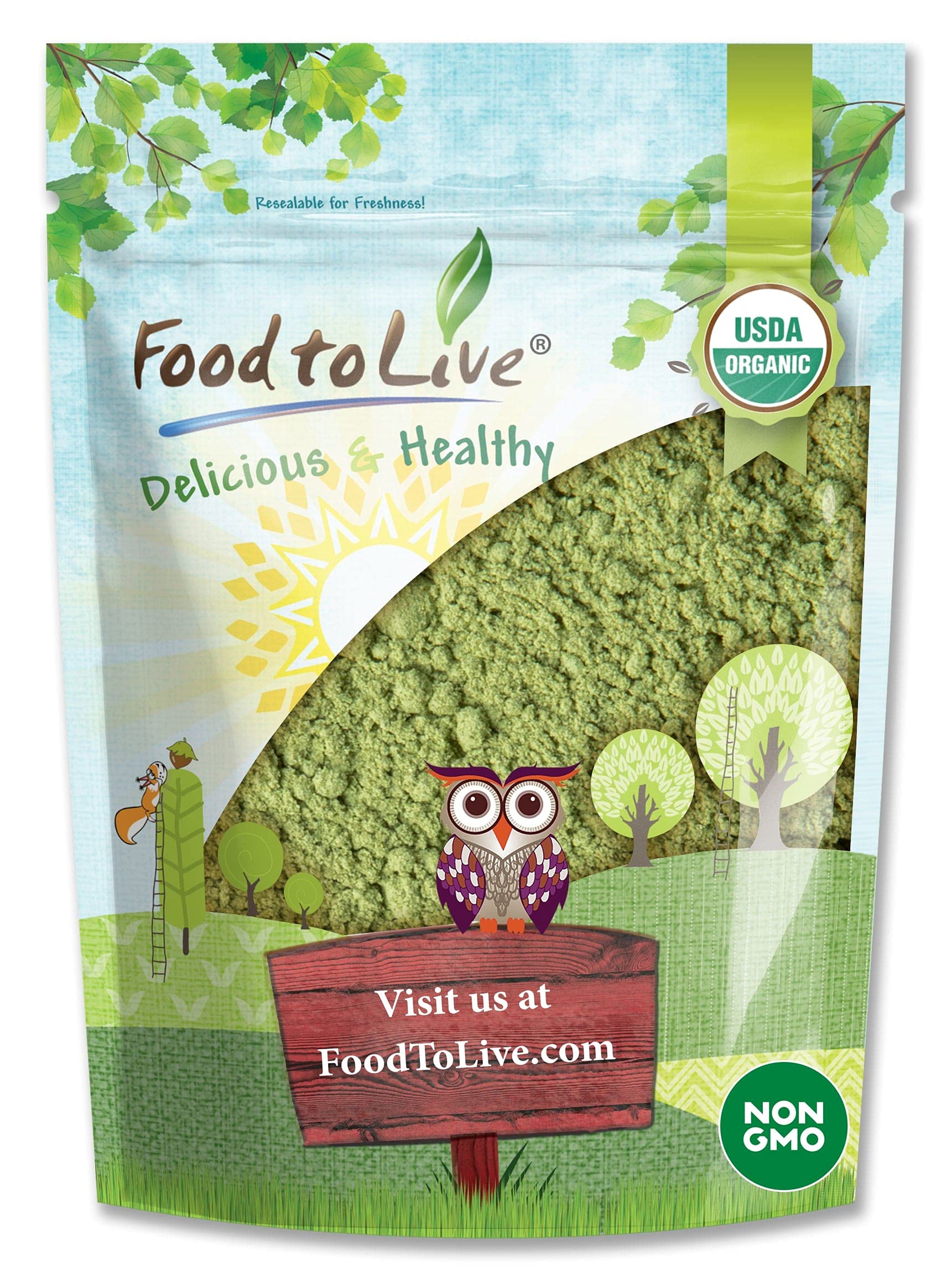 Food to Live Organic Kale Powder