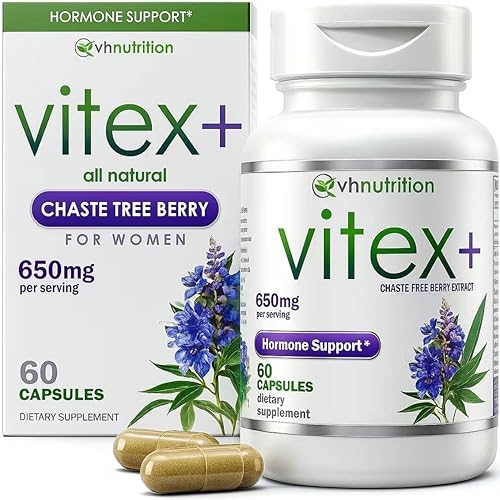 VH Nutrition VITEX+ | Vitex Chasteberry Supplement for Women | Hormona