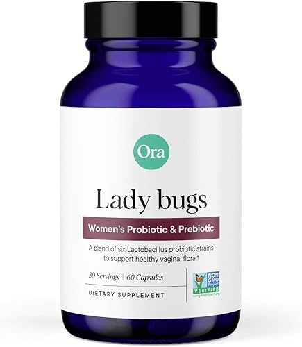 Ora Organic Prebiotics and Probiotics for Women - Lactobacillus for Va