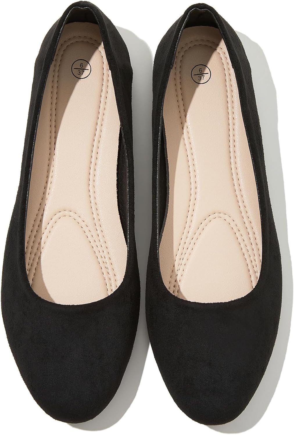 Shupua Round Toe Dressy Ballet Flats