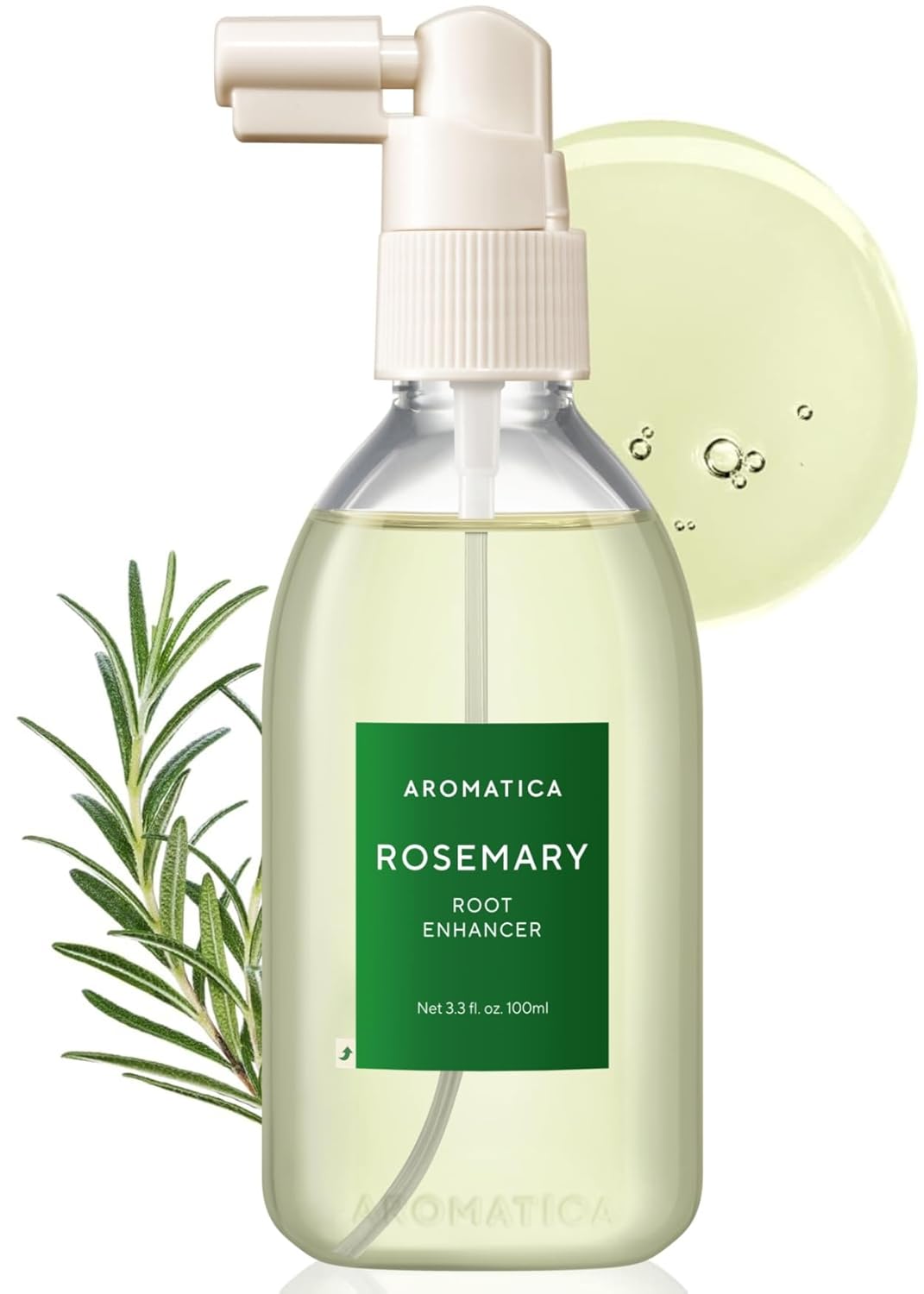 AROMATICA Root Enhancer Rosemary water spray for hair growth - with ro