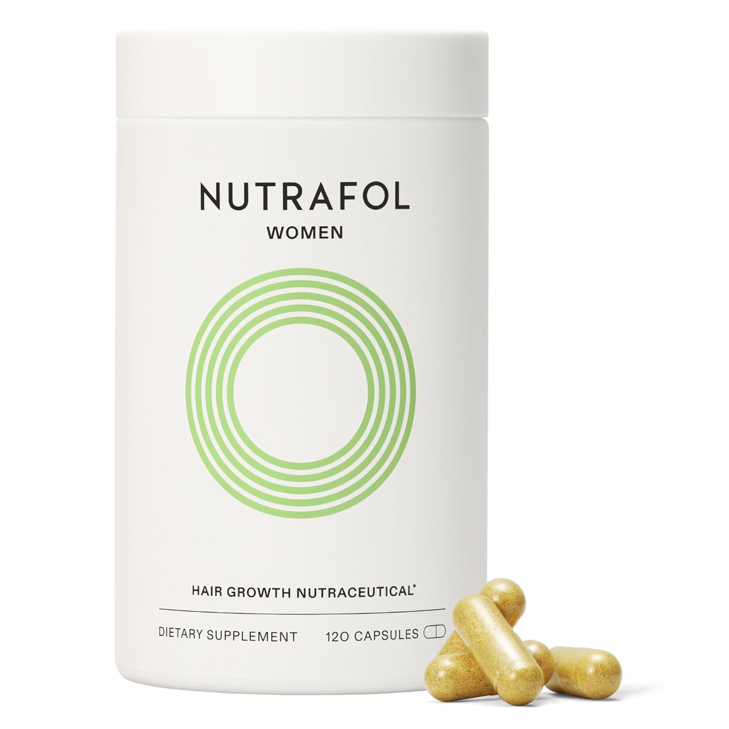 Nutrafol Women's Hair Growth Supplements, Ages 18-44, Clinically P