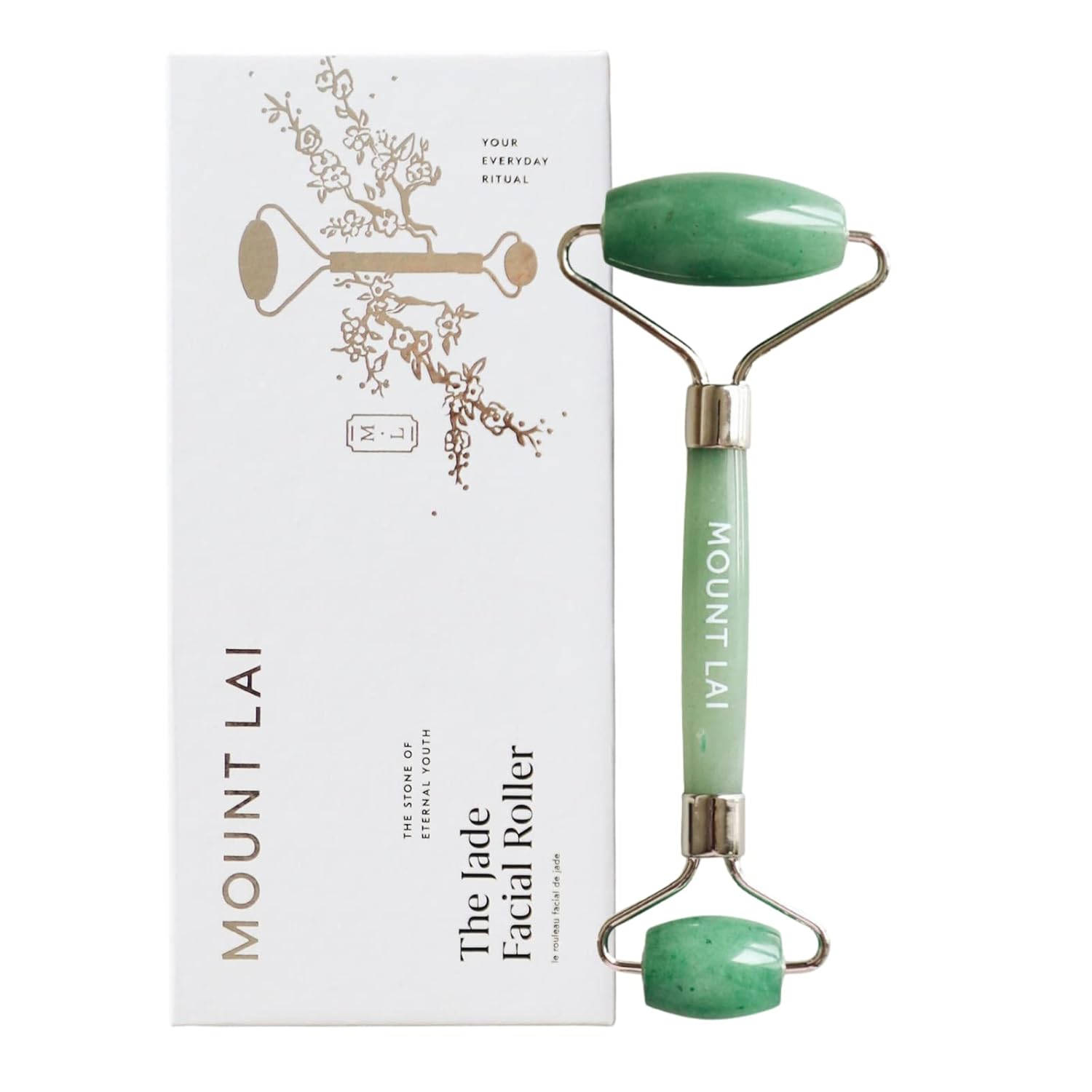Mount Lai De-Puffing Jade Facial Roller – The Stone of Eternal Youth, 