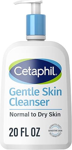 Cetaphil Face Wash, Hydrating Gentle Skin Cleanser for Dry to Normal S