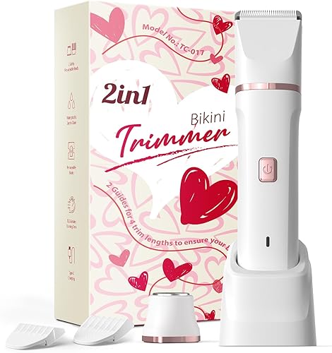 Sponsored Ad - Pubic Hair Trimmer Women - Electric Razors for Women