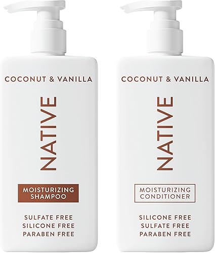 Sponsored Ad - Native Coconut & Vanilla Shampoo and Conditioner Co