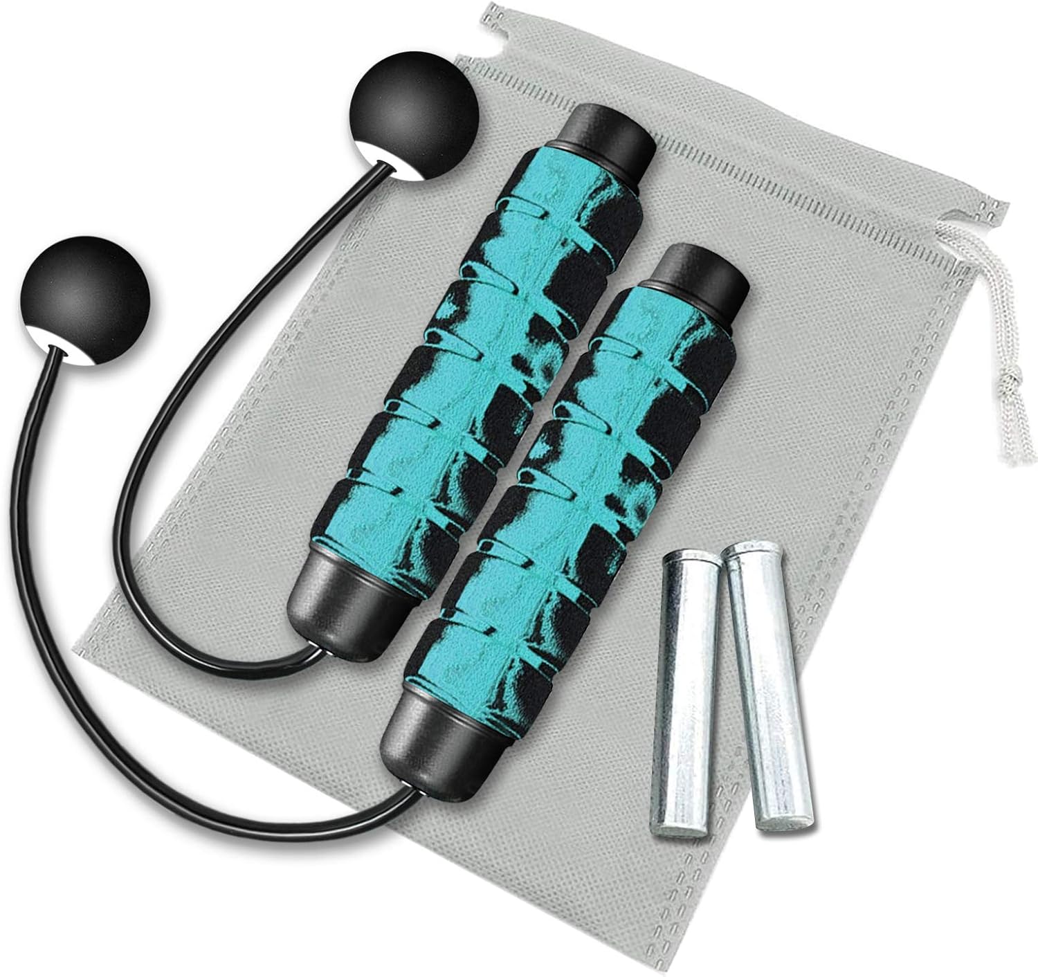 The Best Travel Workout Essentials for Women (That Fit Right in Your Bag) Redify Cordless Weighted Jump Rope