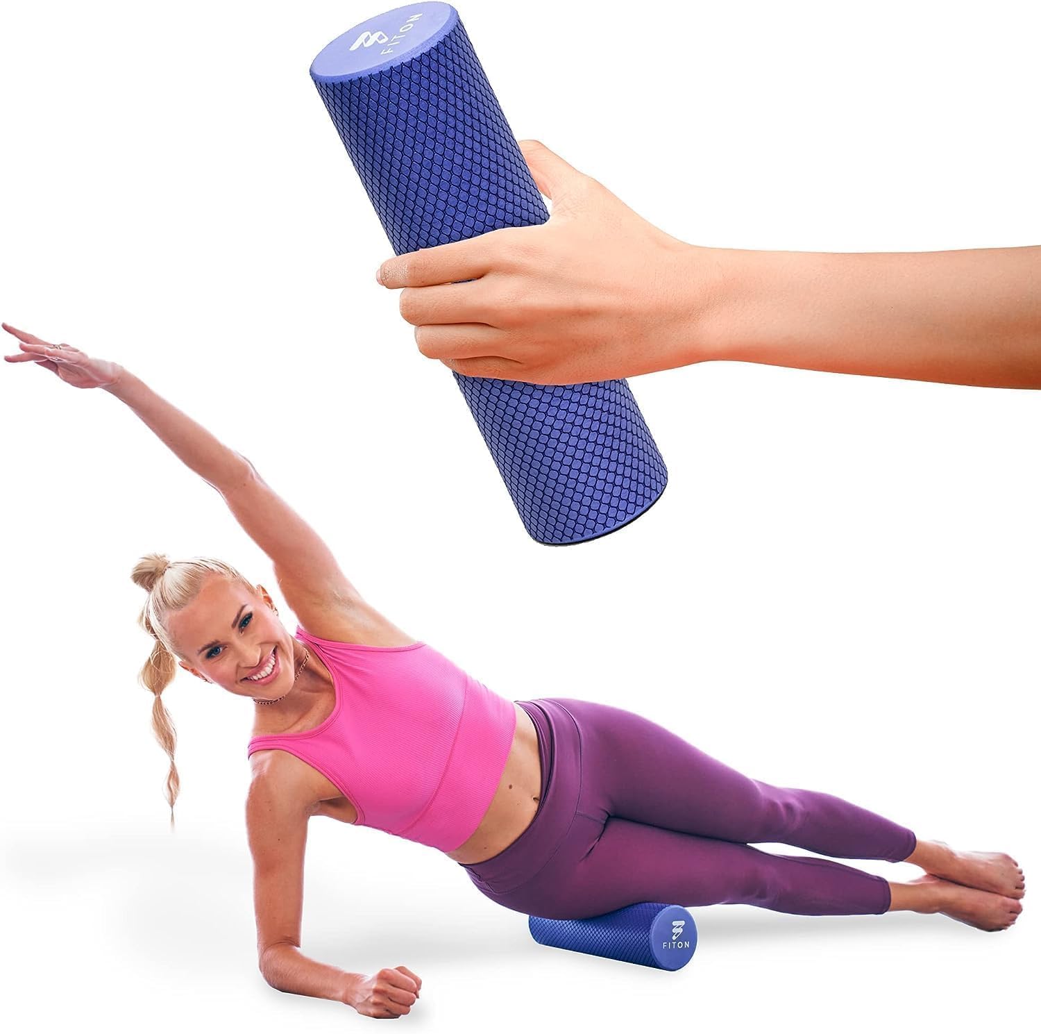 The Best Travel Workout Essentials for Women (That Fit Right in Your Bag) FitOn 12-Inch Compact Travel Foam Roller