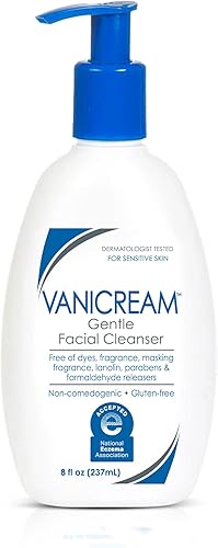 Vanicream Gentle Facial Cleanser with Pump Dispenser - 8 fl oz - Formu