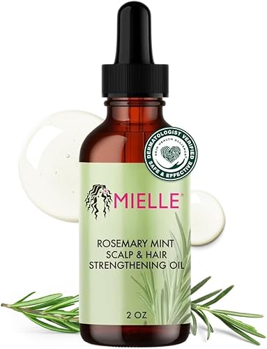 Mielle Organics Rosemary & Mint Hair Oil - Strengthening Biotin Oi