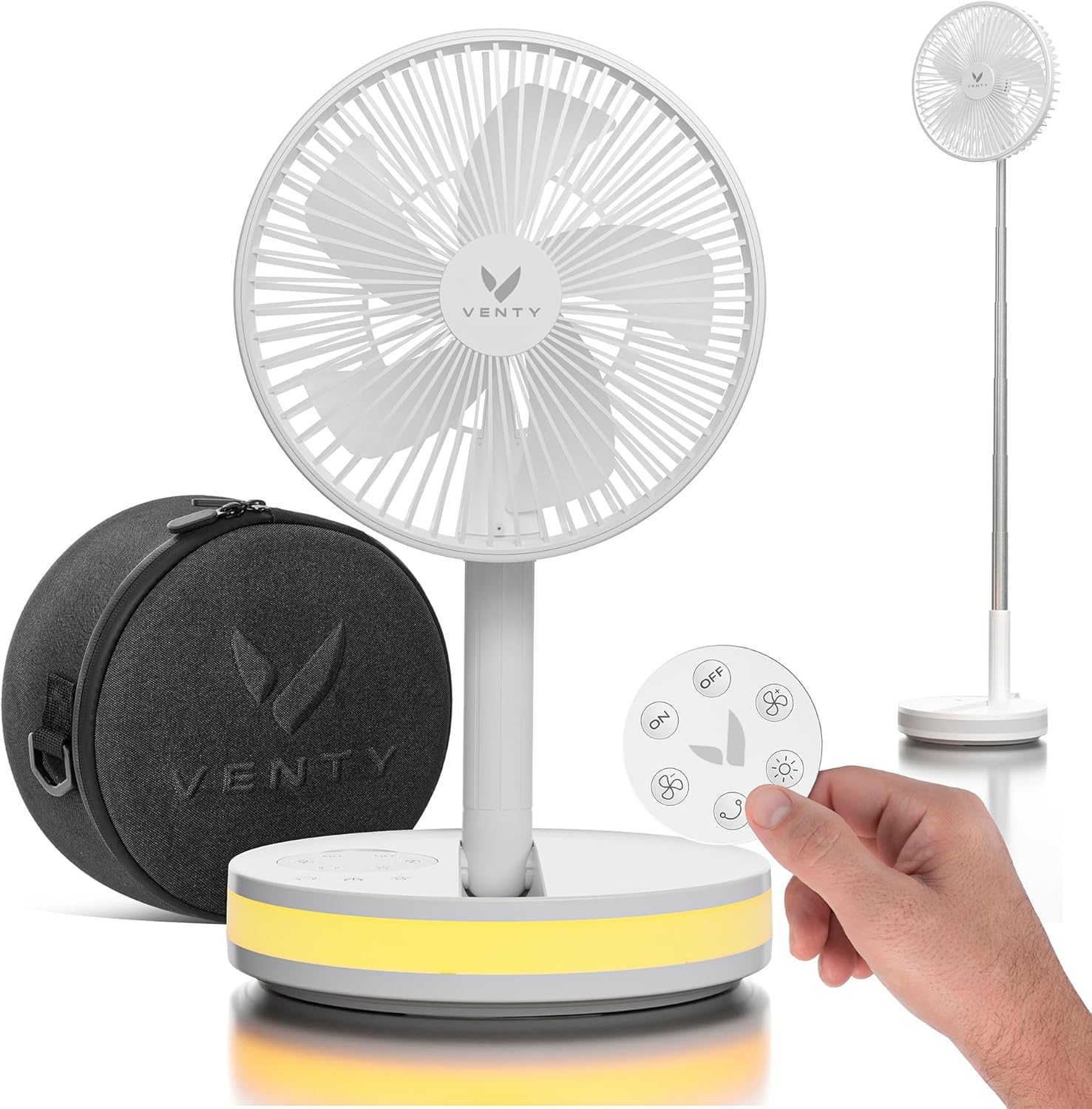 VENTY Portable Rechargeable Fan for Cruise Travel