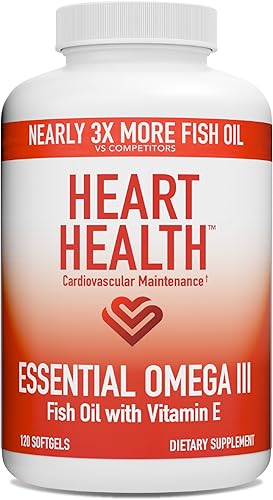Sponsored Ad - Heart Health Essential Omega III Fish Oil with Vitamin 