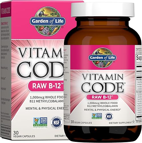 Sponsored Ad - Garden of Life Vitamin Code Raw B-12 - 30 Capsules, 1,0