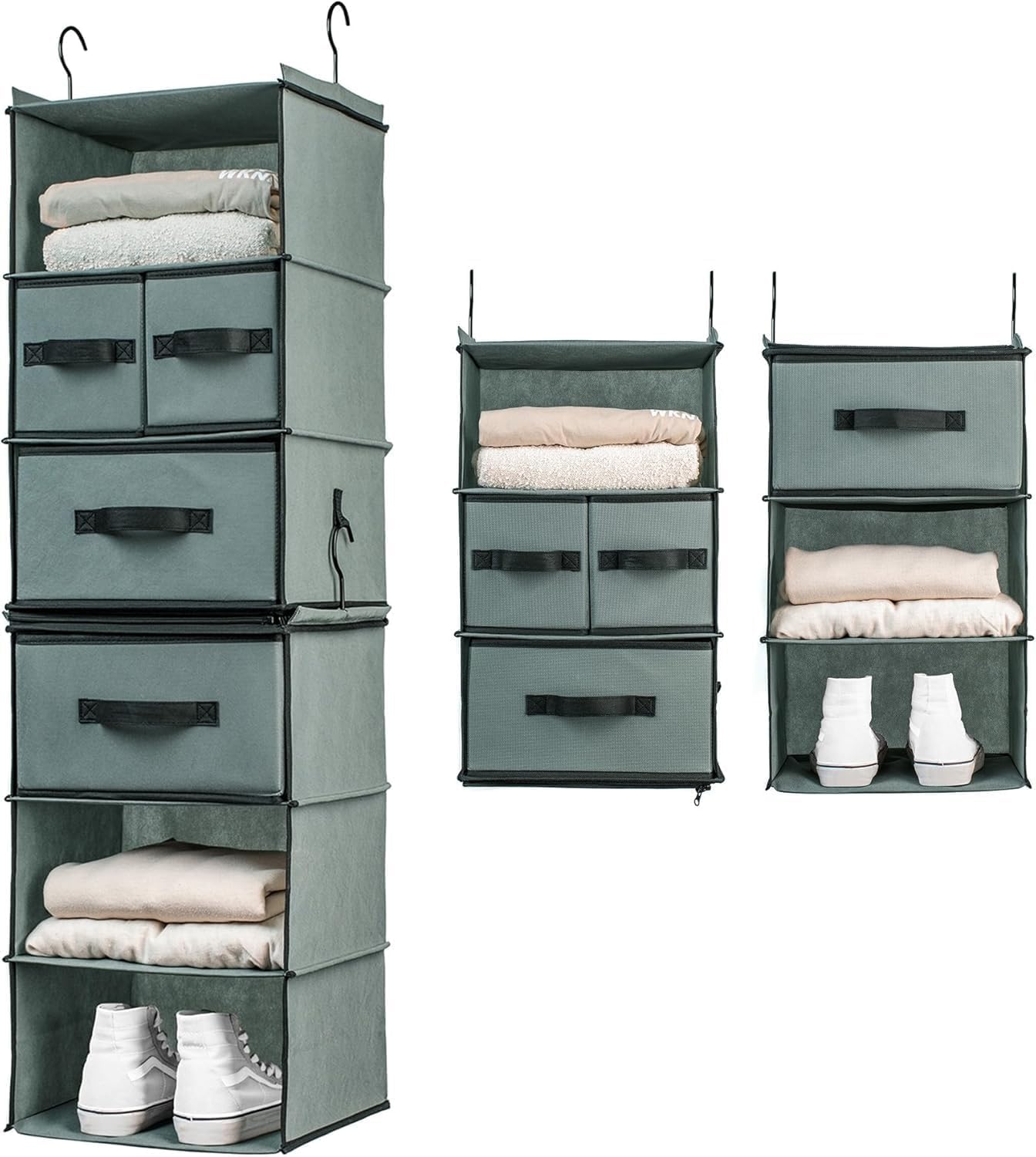 SMIRLY 6 Shelf Hanging Closet Organizer