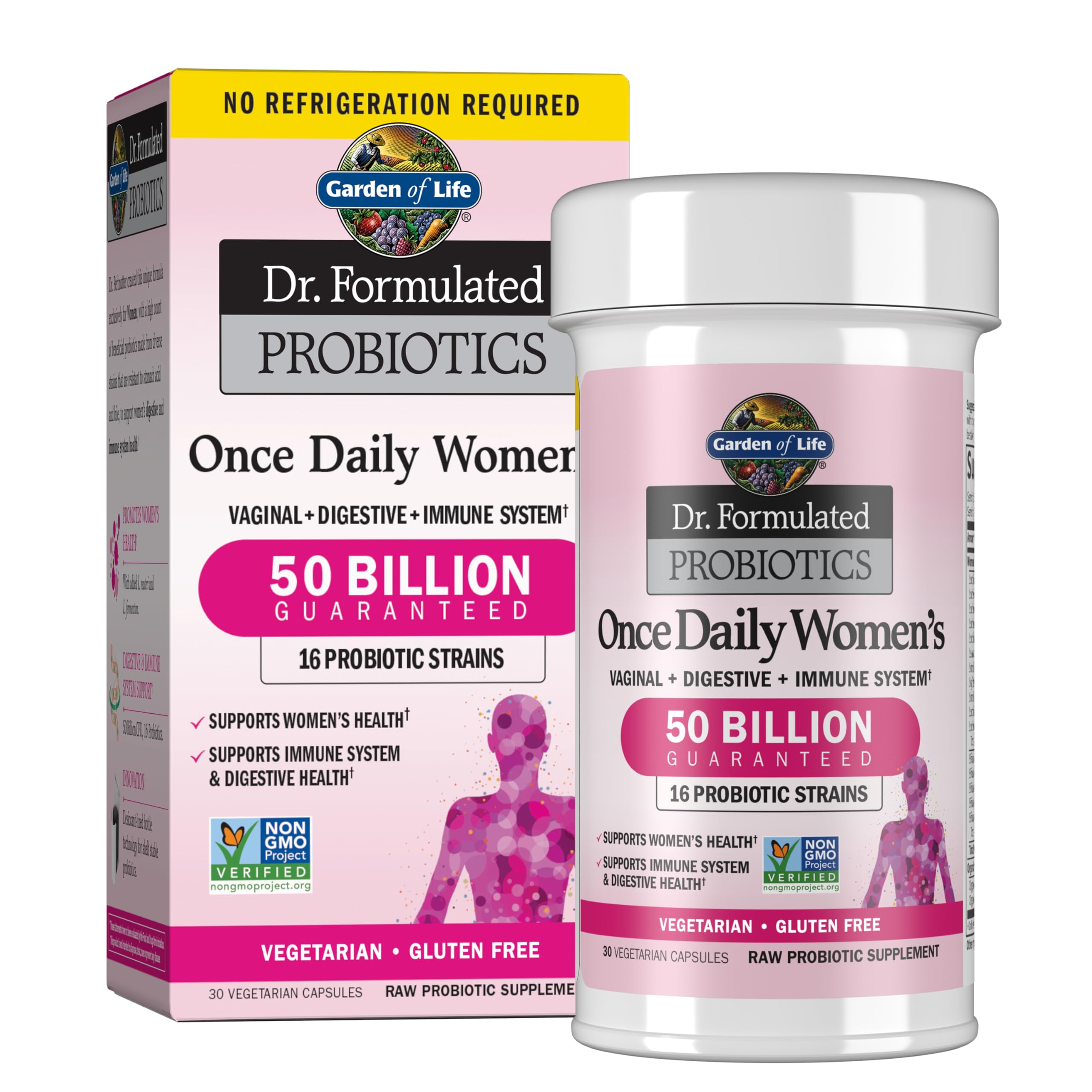 Garden of Life Dr. Formulated Probiotics for Women 50 Billion CFU