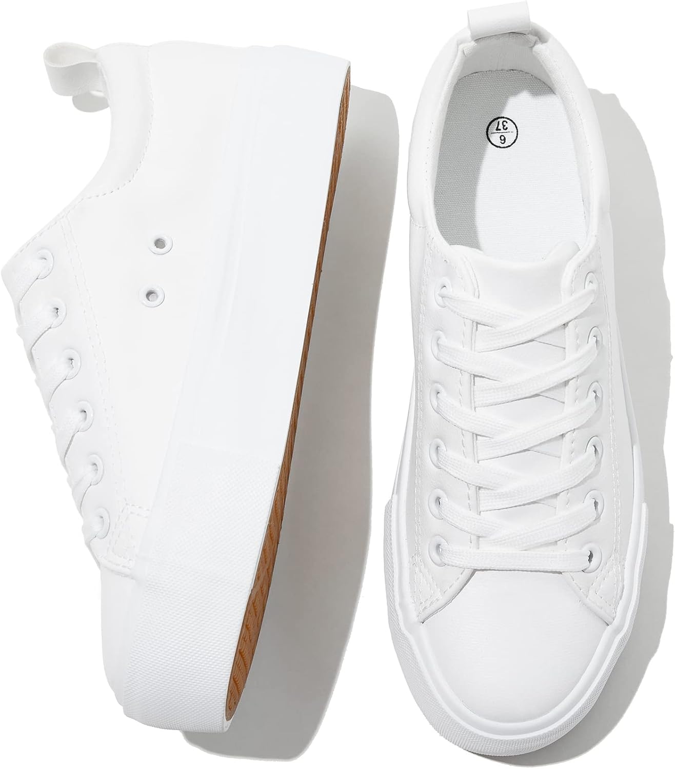 The Best White Sneakers for Women That Go With Everything SERNIAL White Platform Sneakers Women
