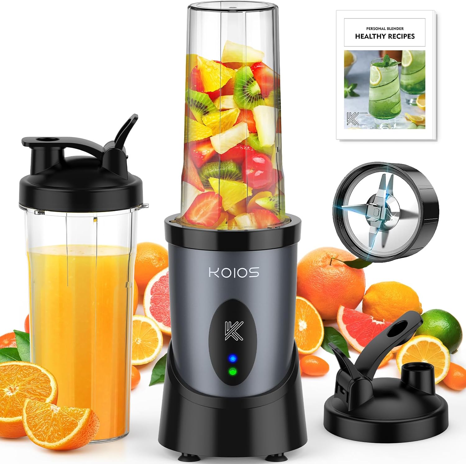 KOIOS 900W Personal Blender for Smoothies