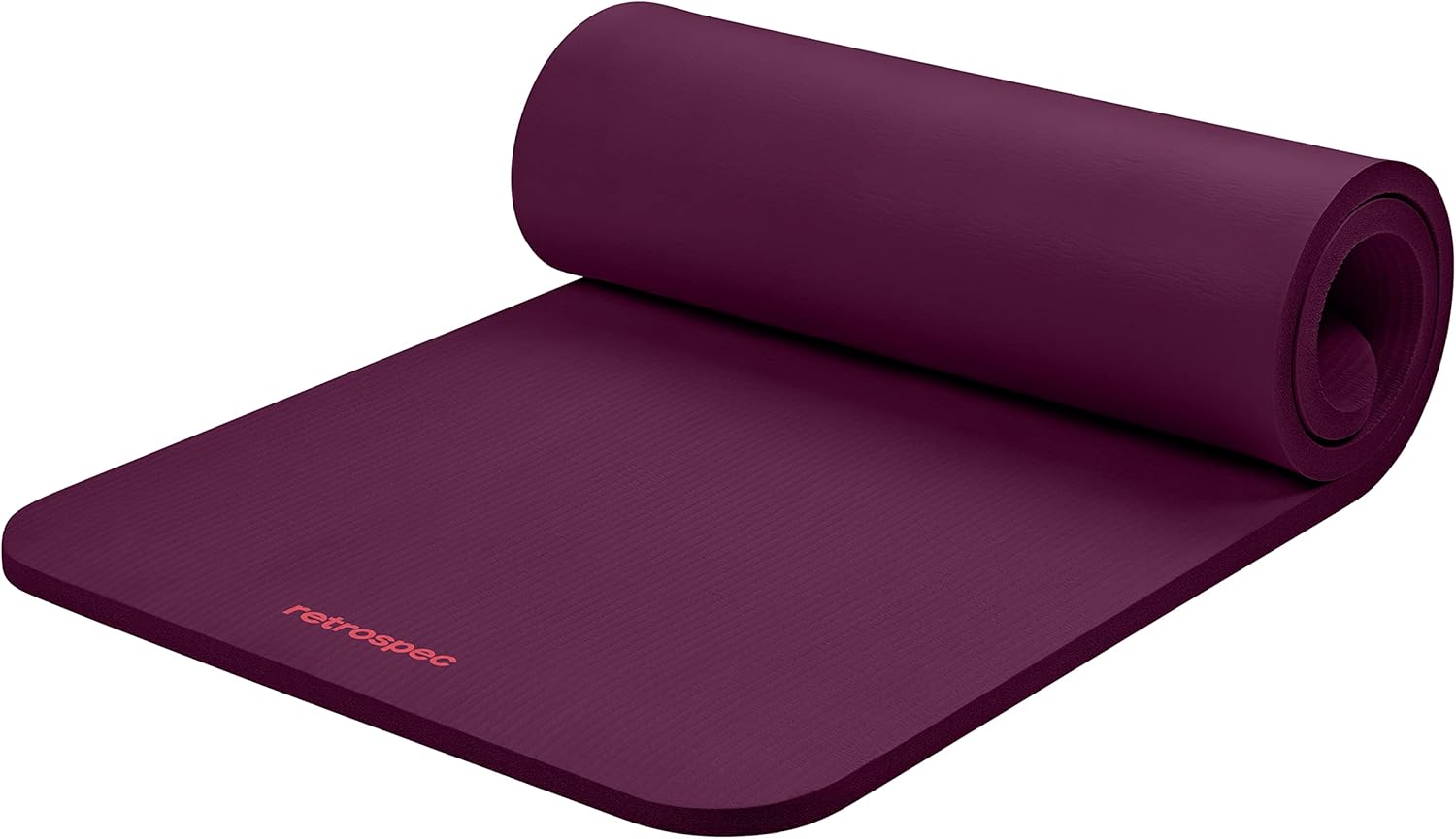 Retrospec Solana Yoga Mat 1 inch thick Non Slip