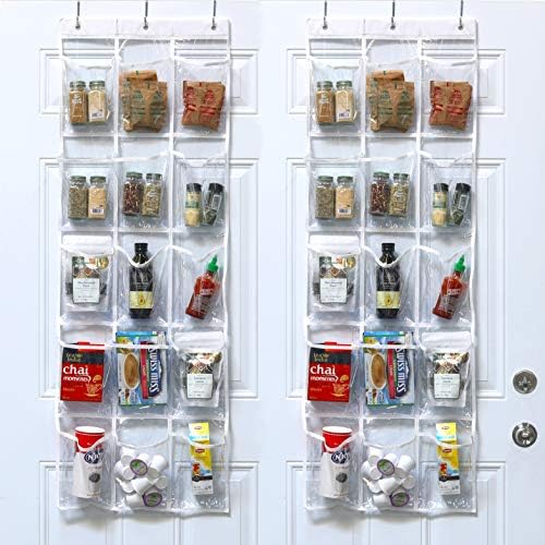 Simple Houseware Over the Door Hanging Pantry Organizer